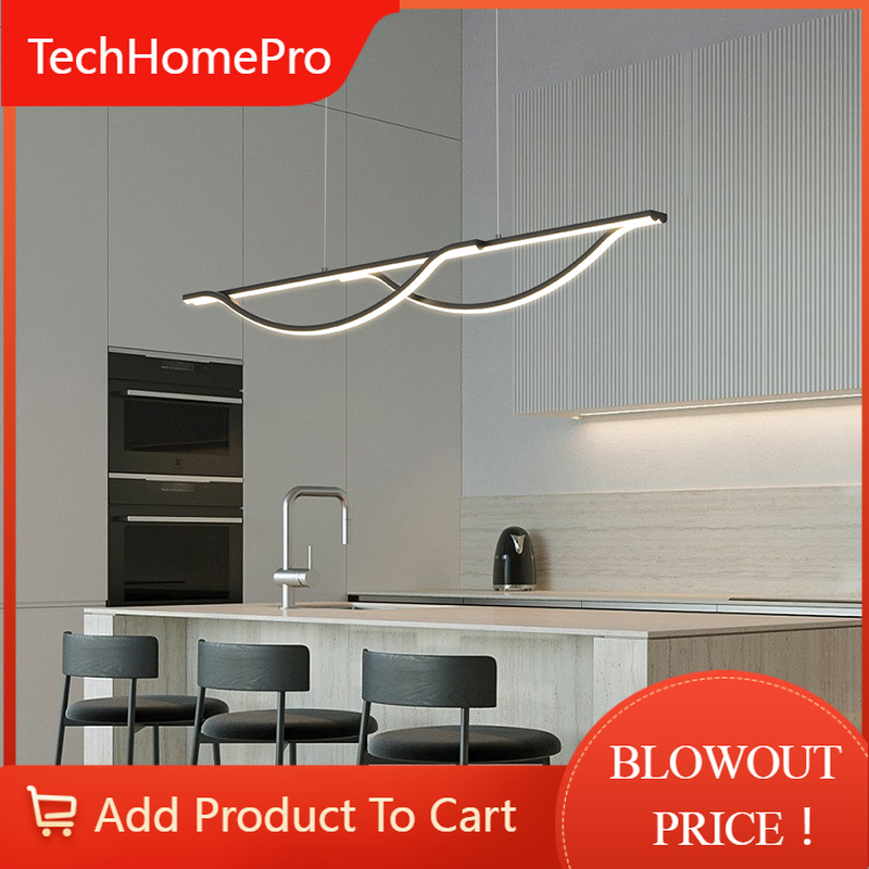 Home Bar Word - TechHPLed Restaurant Chandelier Nordic Simple Dining