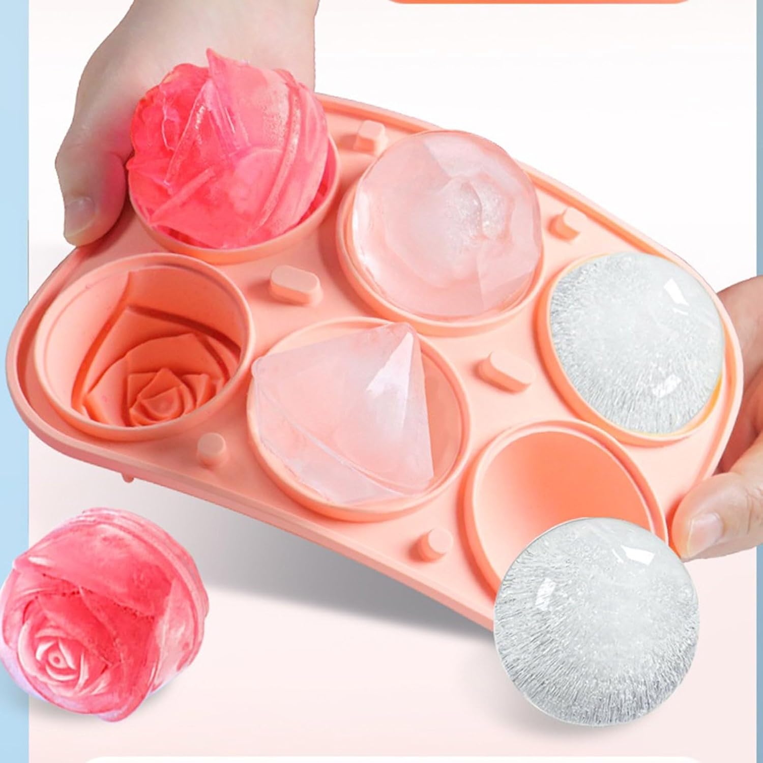 2026 Large Ice Tray with Lid S - Ice Mold Sphere 评论和价格