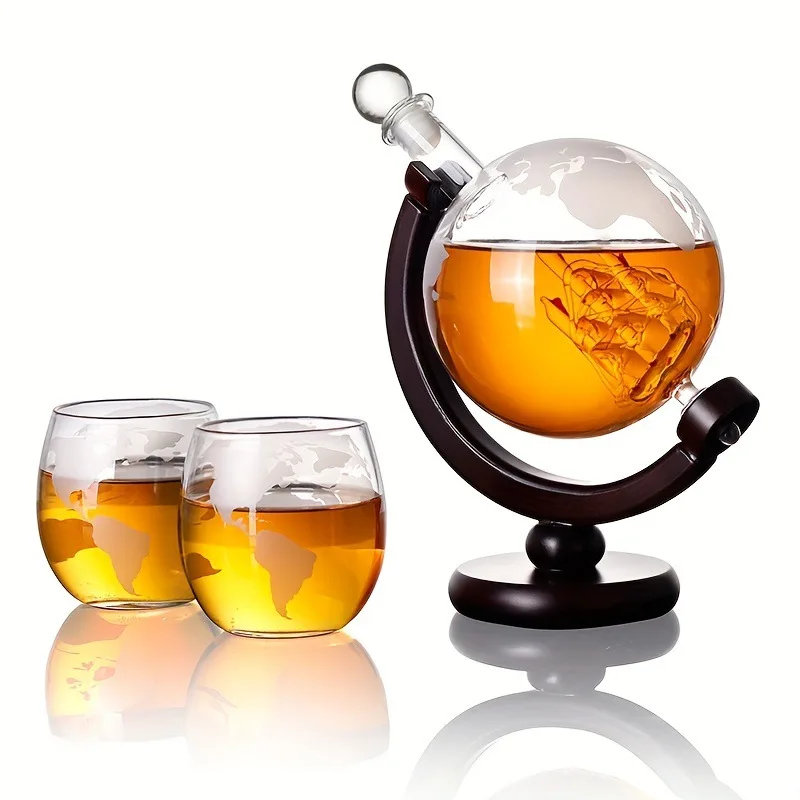 850ml Whiskey Globe Decanter S - Decanter Globe Set 评论和价格