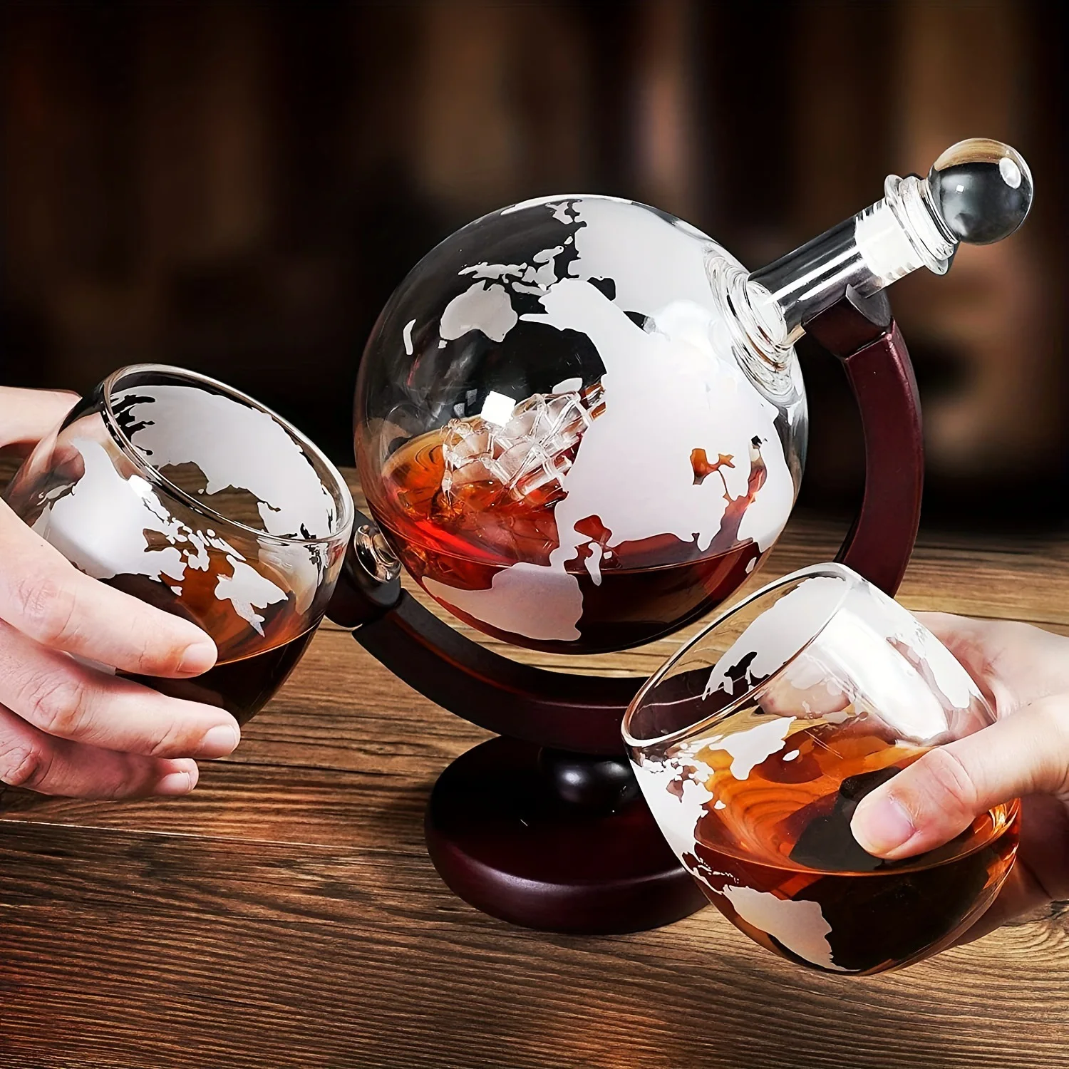850ml Whiskey Globe Decanter S - Decanter Globe Set 评论和价格