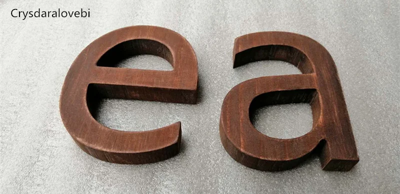 1pc Walnut Retro Wood Personal - Home Bar Word 评论和价格