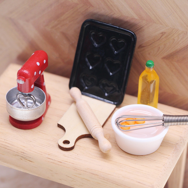 (.) 1:12 DIY Doll House Miniat - Home Bar And Kitchen 评论和价格