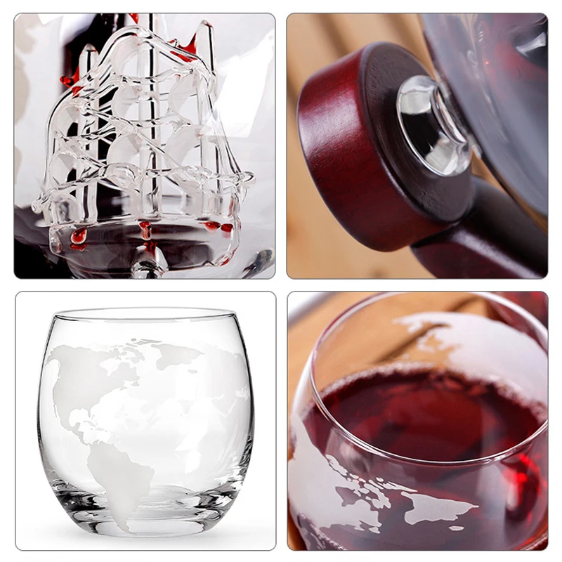 Whiskey Decanter Globe Wine Gl - Decanter Globe Set 评论和价格