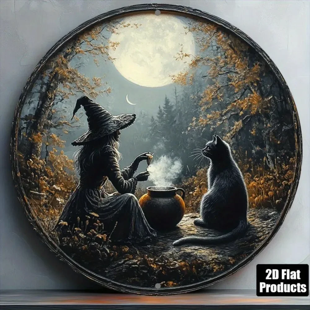 1PC Retro Halloween Wall Decor - Home Bar And Kitchen 评论和价格