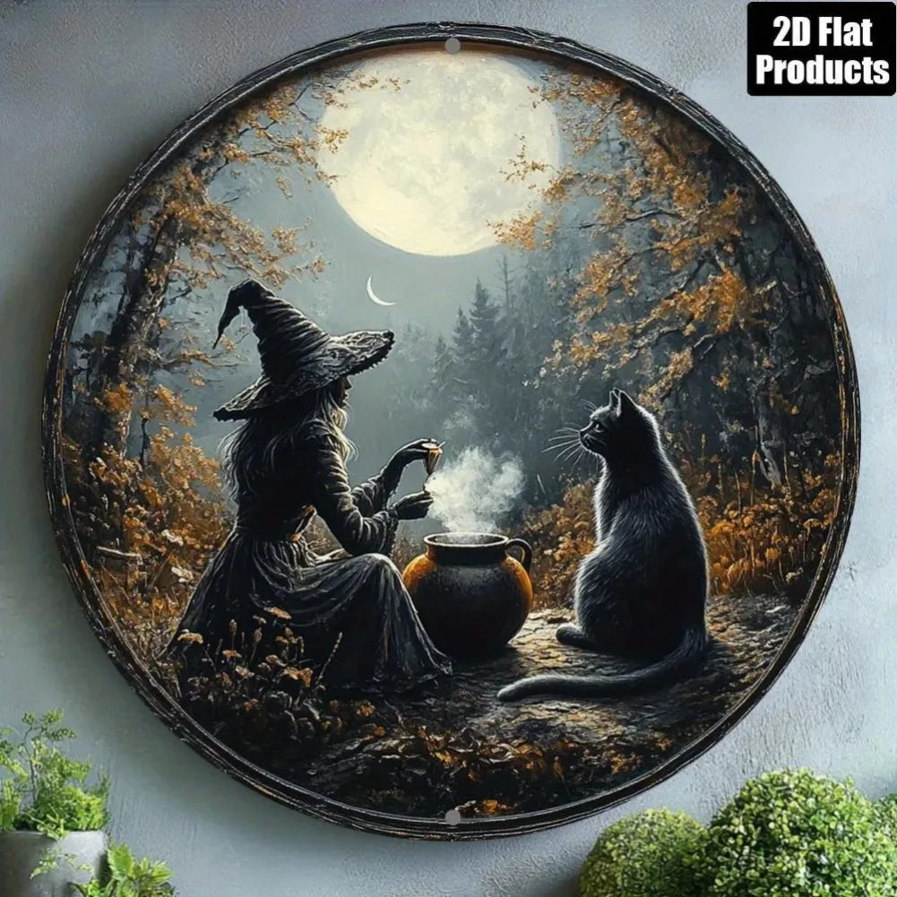 1PC Retro Halloween Wall Decor - Home Bar And Kitchen 评论和价格