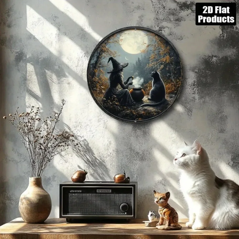 1PC Retro Halloween Wall Decor - Home Bar And Kitchen 评论和价格