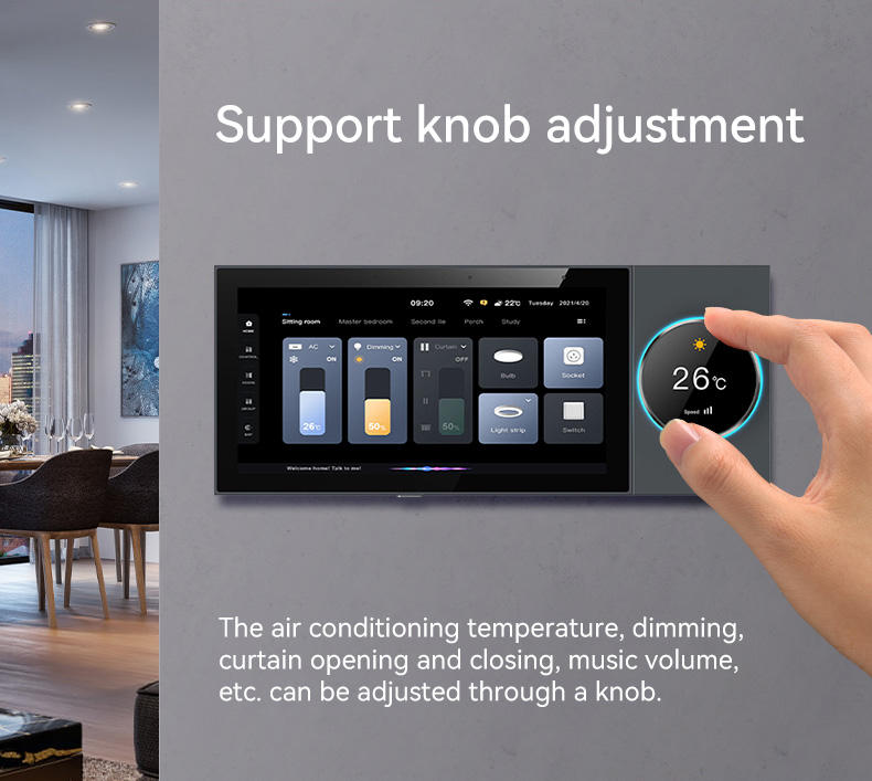 Smart Home Gateway WiFi 6 Inch - Home Bar Android 评论和价格