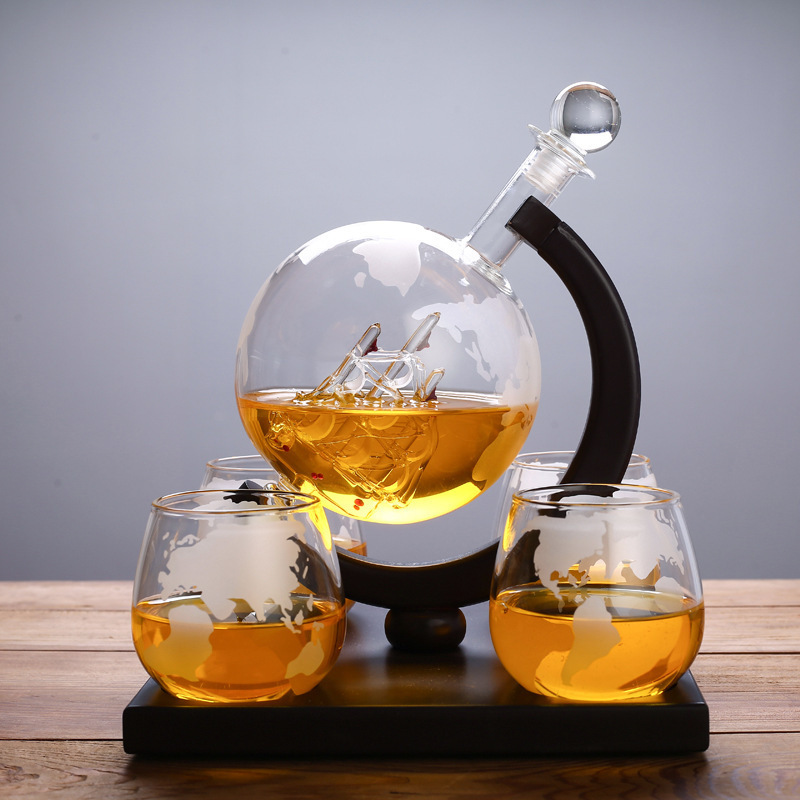 Globe Decanter Sailing Whiskey - Decanter Globe Set 评论和价格