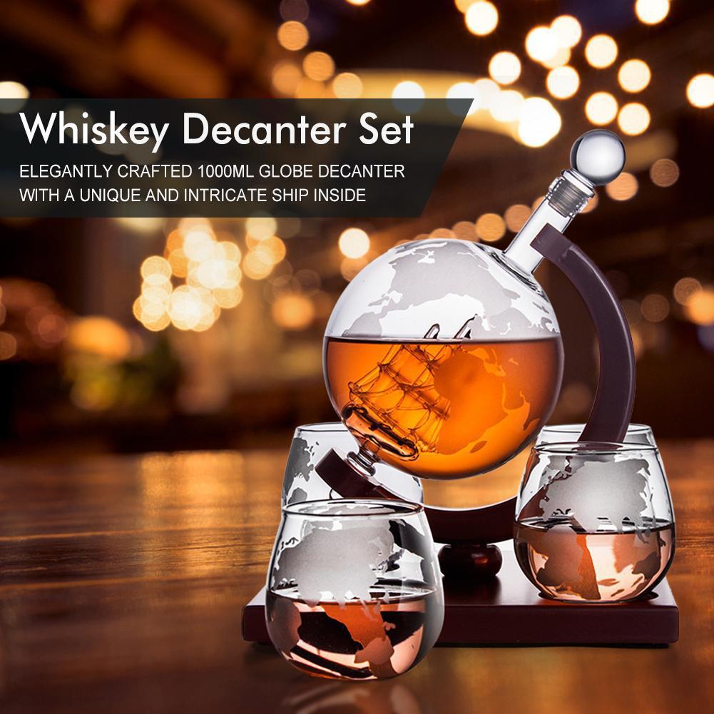 Globe Decanter Sailing Whiskey - Decanter Globe Set 评论和价格