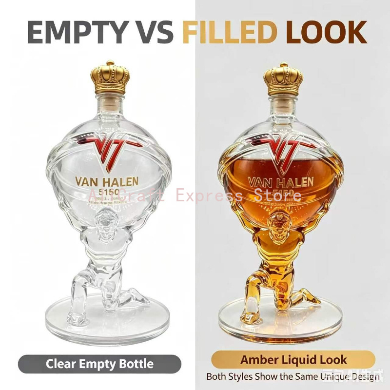 Van Halen 5150 Themed Atlas Gl - Decanter Globe Set 评论和价格