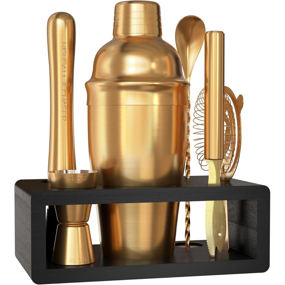 Cocktail Shaker Set: Bartender - Cocktail Recipe Book 评论和价格