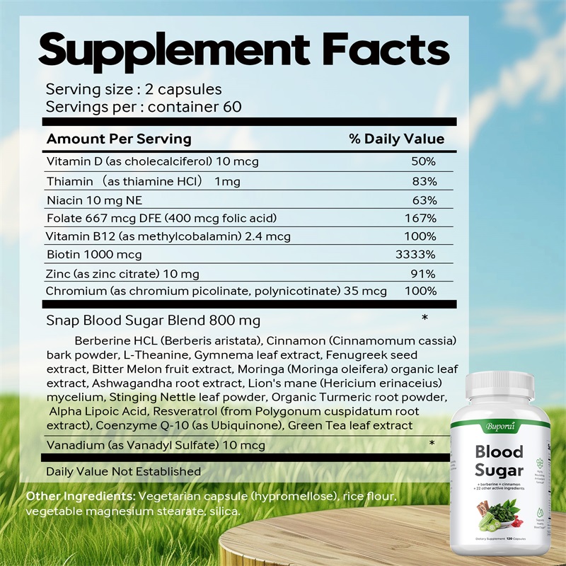 Blood Sugar Capsules - Support - Bitters Bottle Set 评论和价格