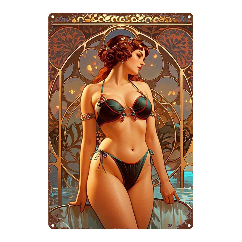 2D Flat Metal Sign, Retro Art  - Home Bar And Kitchen 评论和价格