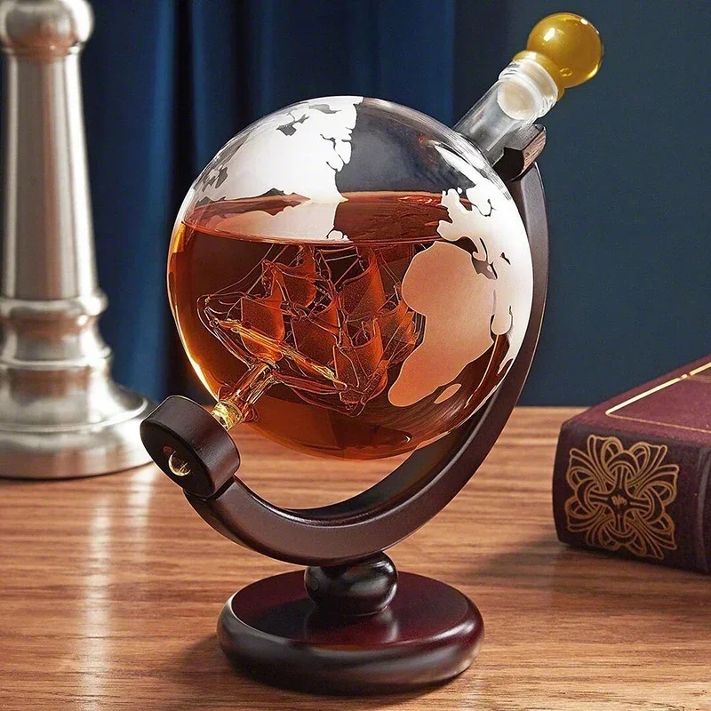 1L Creative Globe Decanter Set - Decanter Globe Set 评论和价格