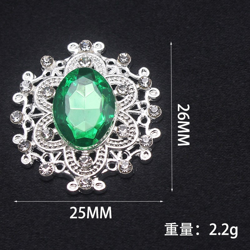 Shiny 25 * 26MM 10Pcs Crystal  - Cocktail Recipe Book 评论和价格