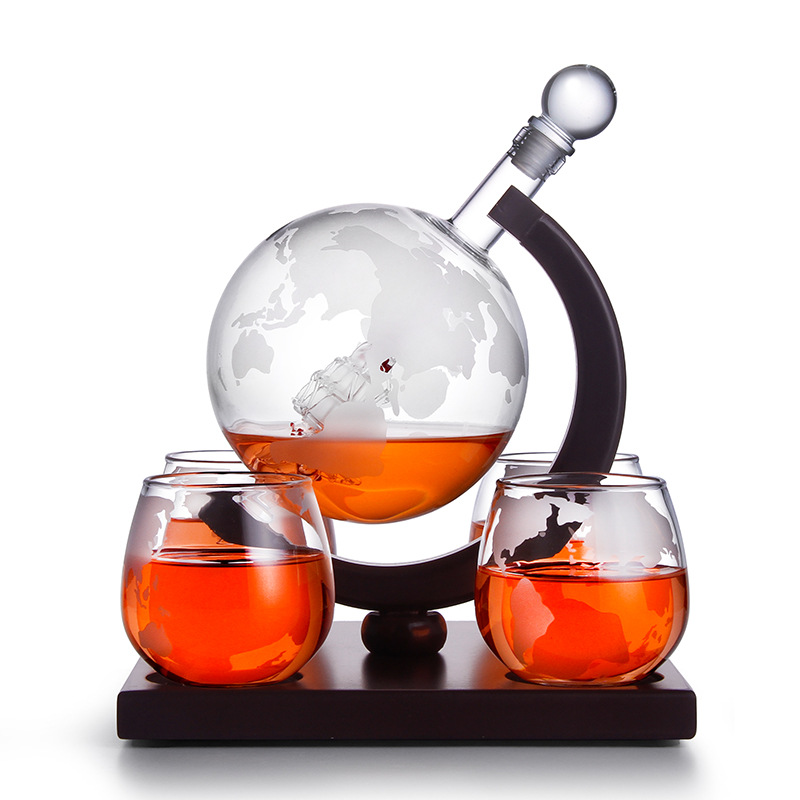 Globe Decanter Creative Glass  - Decanter Globe Set 评论和价格