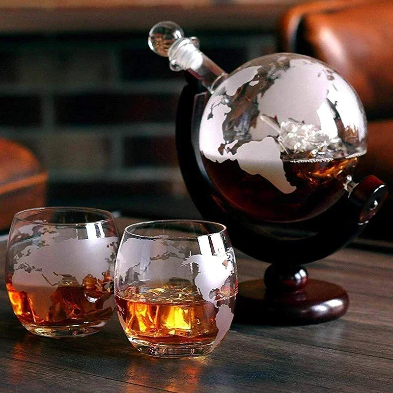 Creative Globe Decanter Set wi - Decanter Globe Set 评论和价格
