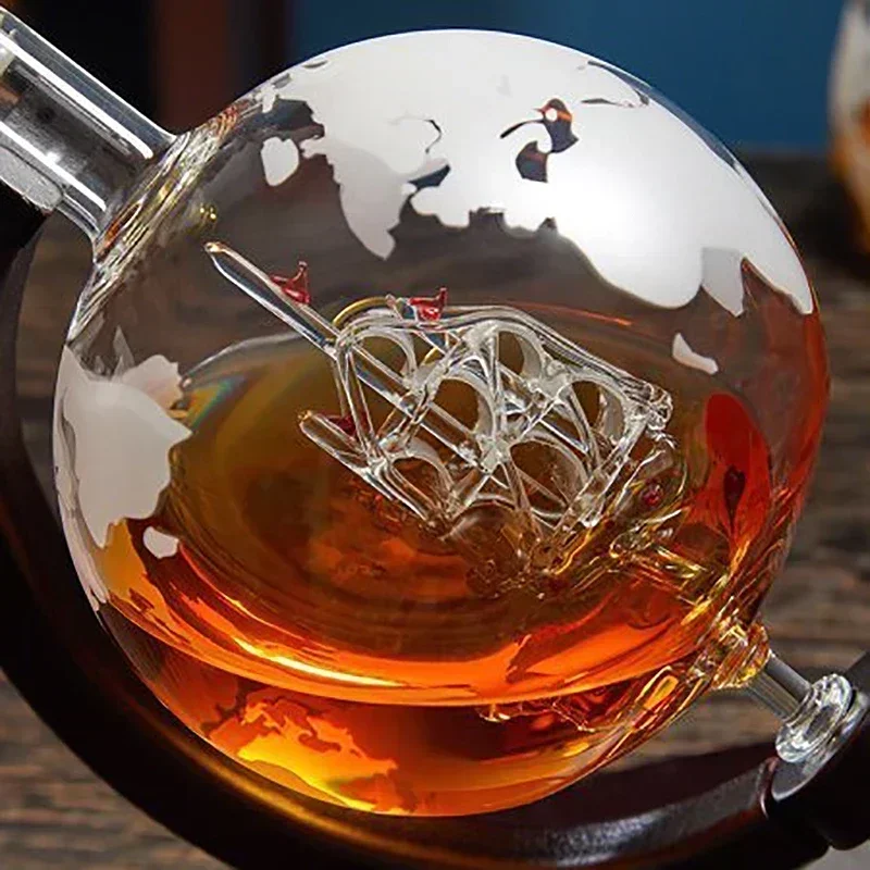 Creative Globe Decanter Set wi - Decanter Globe Set 评论和价格