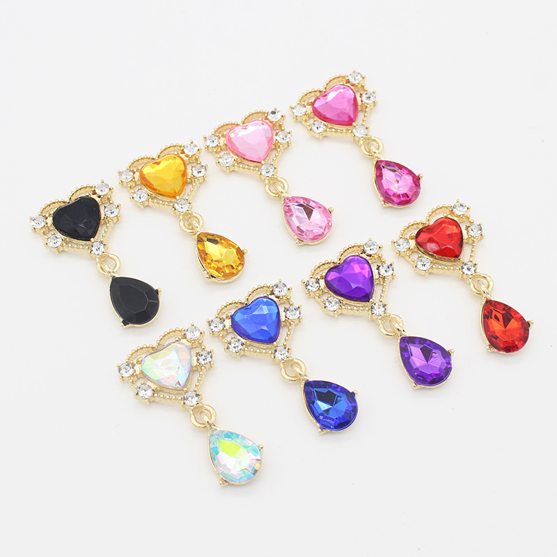 10Pc 20*40mm NEW Heart Crystal - Cocktail Recipe Book 评论和价格