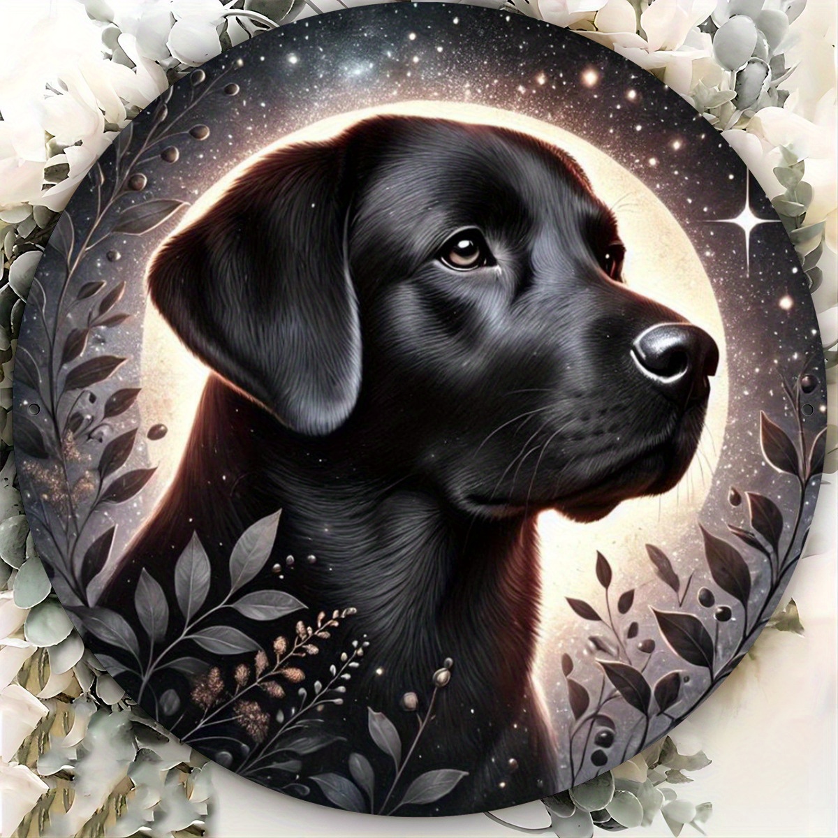 Charming Black Labrador and Ki - Home Bar And Kitchen 评论和价格