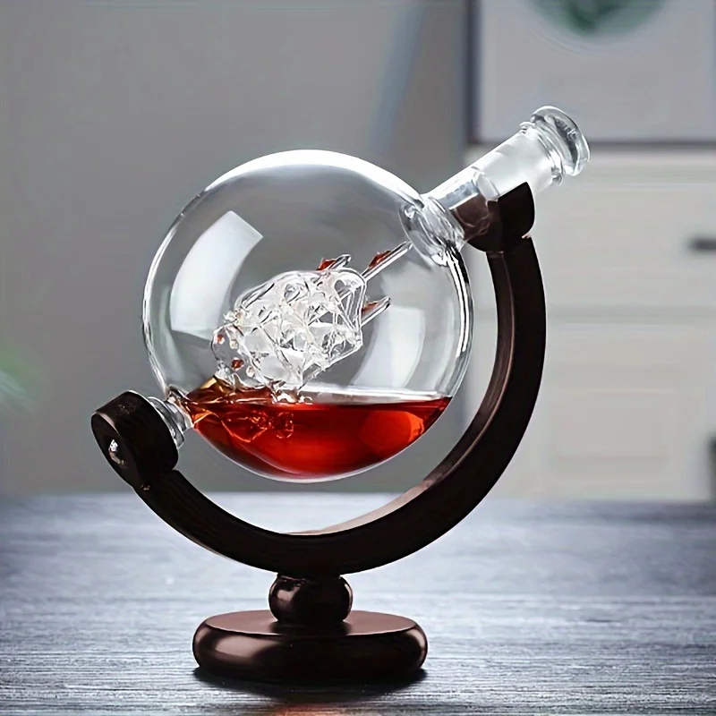Globe Shaped Whiskey Decanter  - Decanter Globe Set 评论和价格