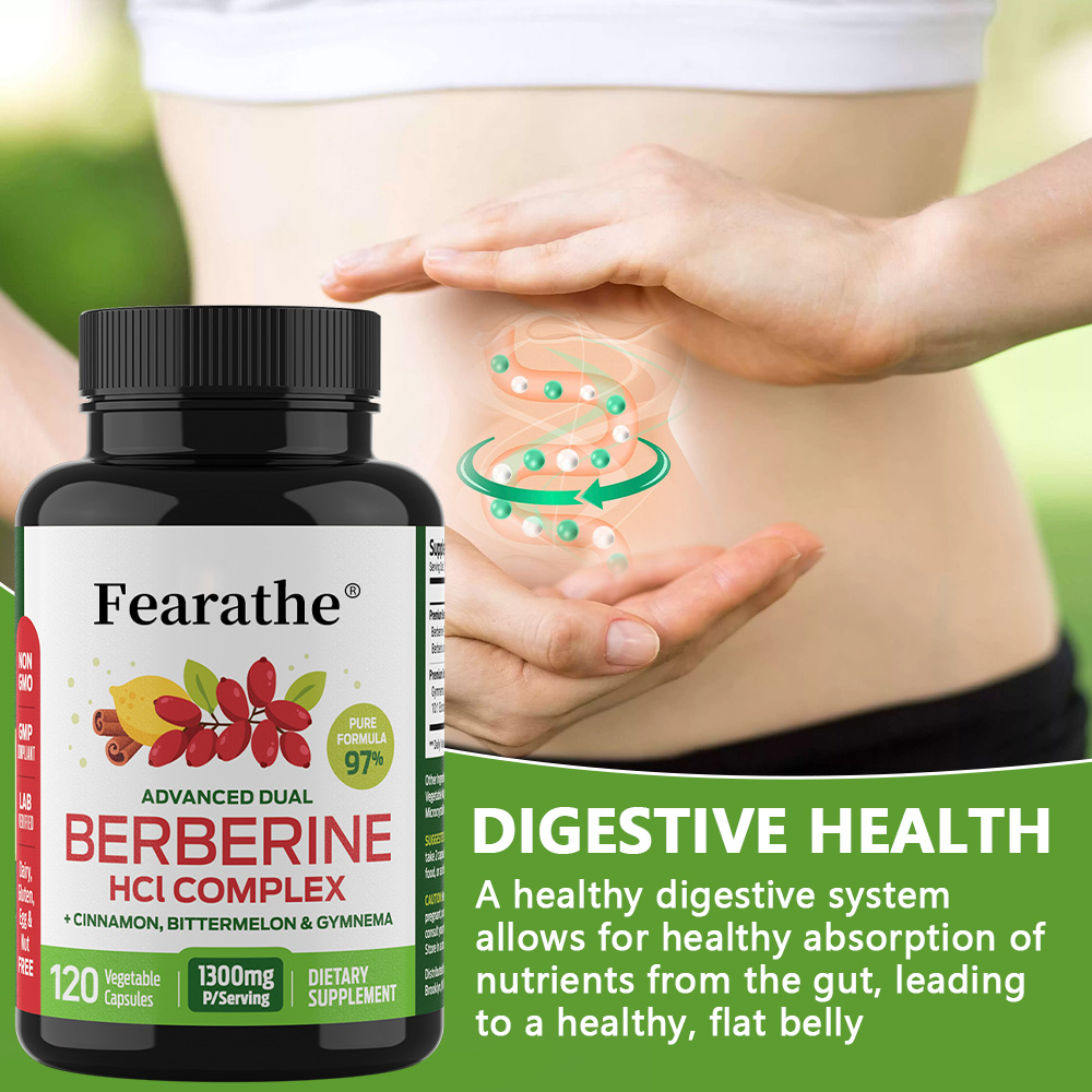 Berberine HCl Capsules with Bi - Bitters Bottle Set 评论和价格