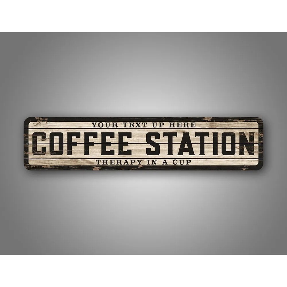 Custom Text Logo Weathered Woo - Home Bar And Kitchen 评论和价格