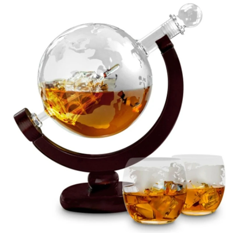 Customizable Globe Whiskey Dec - Decanter Globe Set 评论和价格