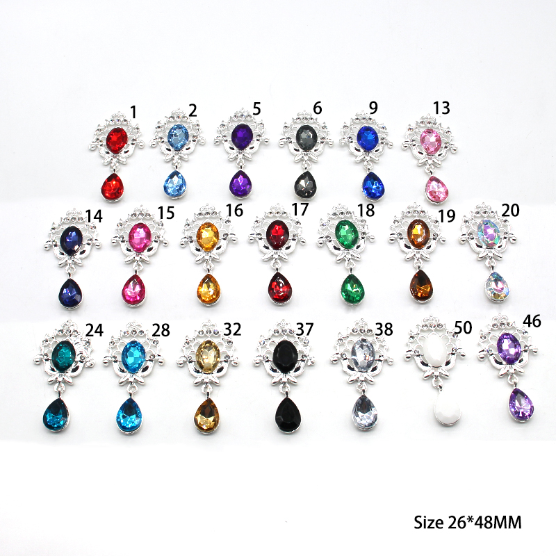 Shiny 26*48MM 10Pcs Crystal Rh - Cocktail Recipe Book 评论和价格