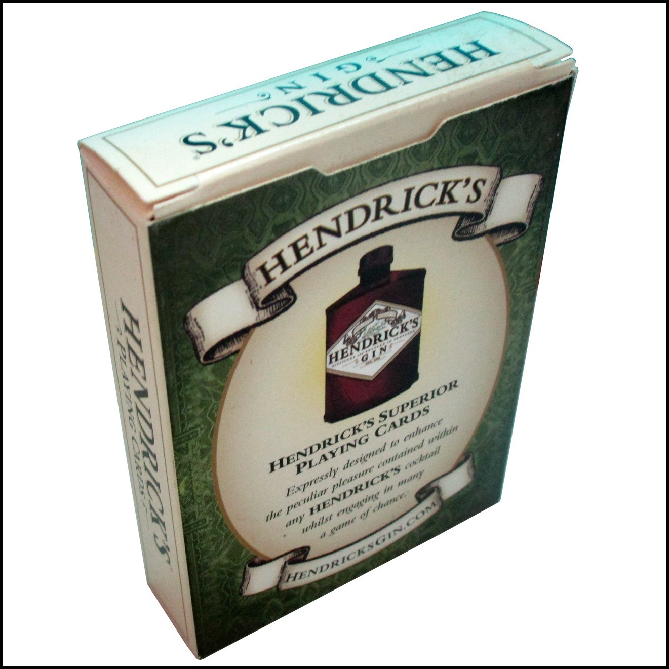 Hendrick's Gin Playing Cards D - Cocktail Recipe Book 评论和价格
