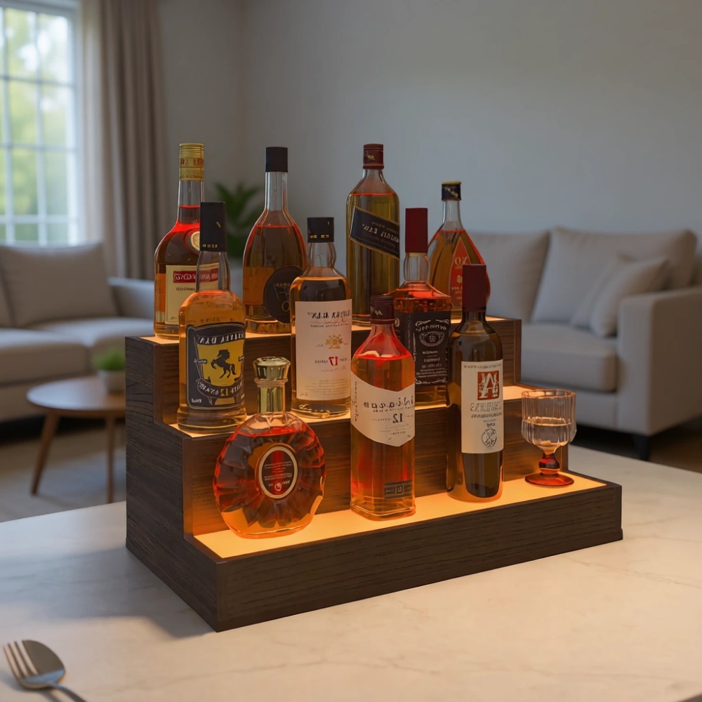 Home Bar LED Bottle Display Sh - Home Bar Shelves 评论和价格