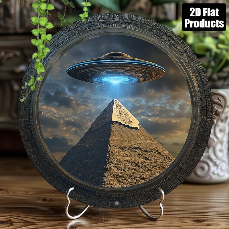 Pyramid UFO Theme Round Alumin - Home Bar And Kitchen 评论和价格