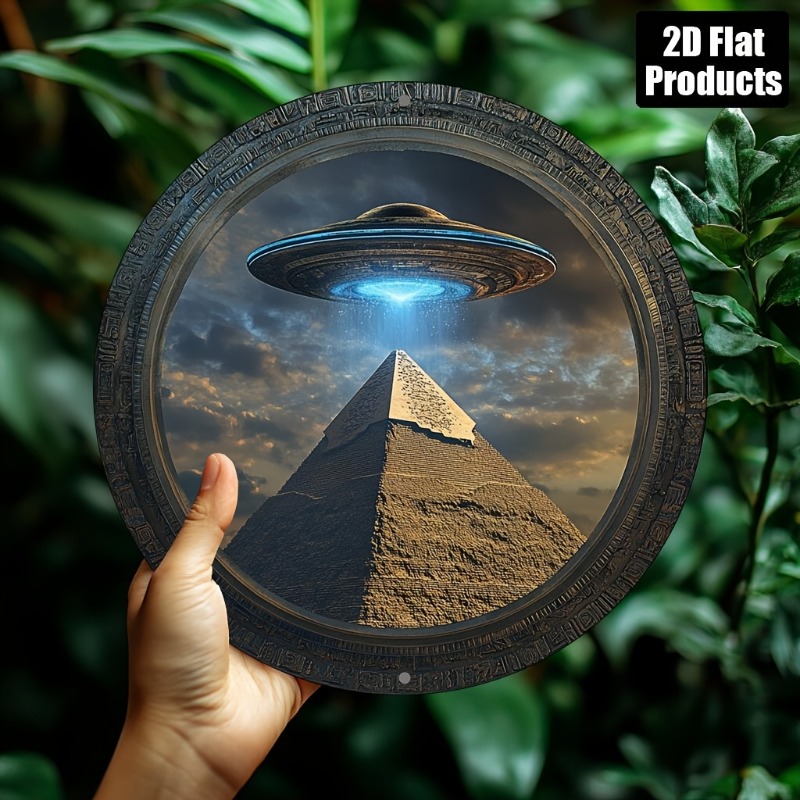 Pyramid UFO Theme Round Alumin - Home Bar And Kitchen 评论和价格