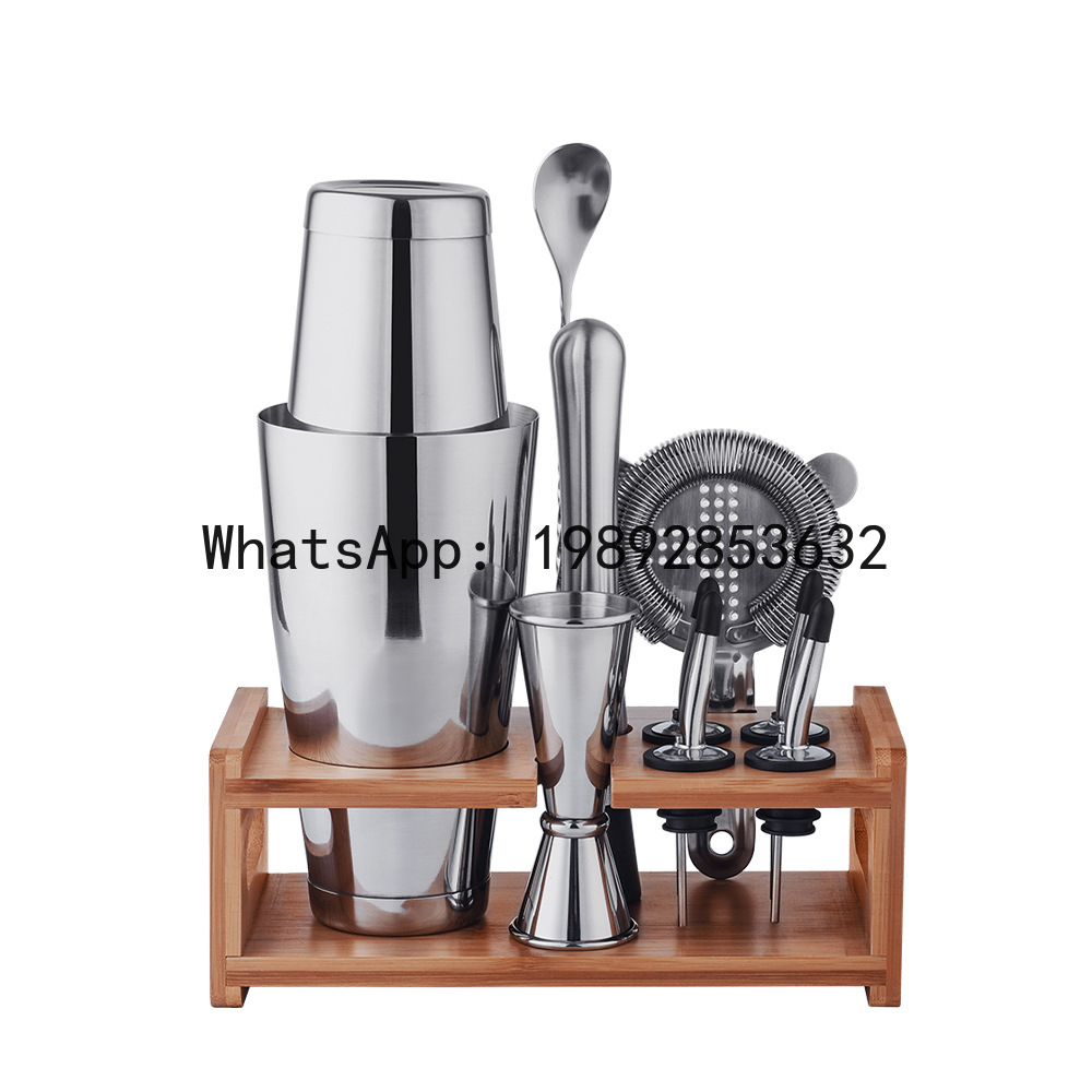 Stainless steel cocktail shake - Boston Shaker Set 评论和价格