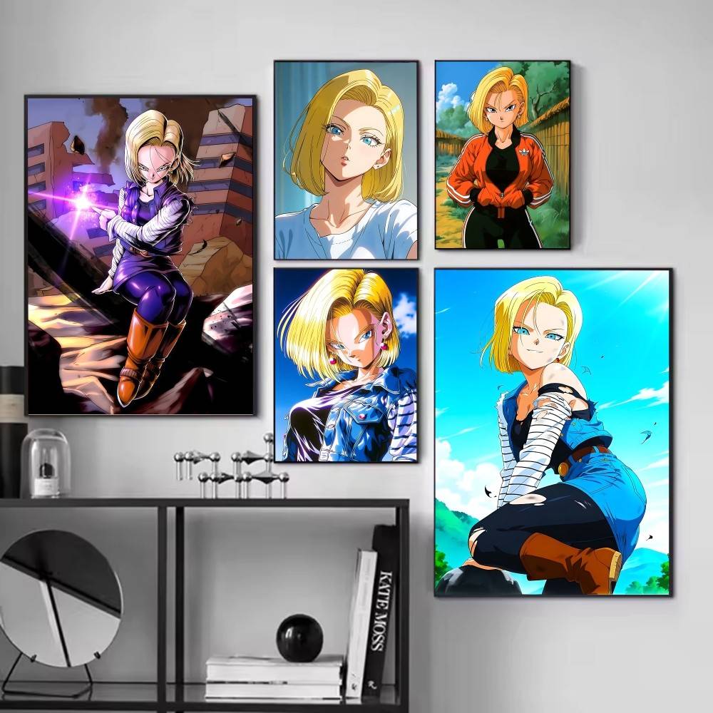 Anime DRAGON BALL Android 18 p - Home Bar Android 评论和价格