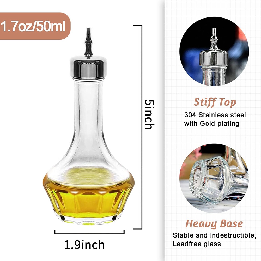 TOP!Bitters Bottle Set of 3-1. - Bitters Bottle Set 评论和价格