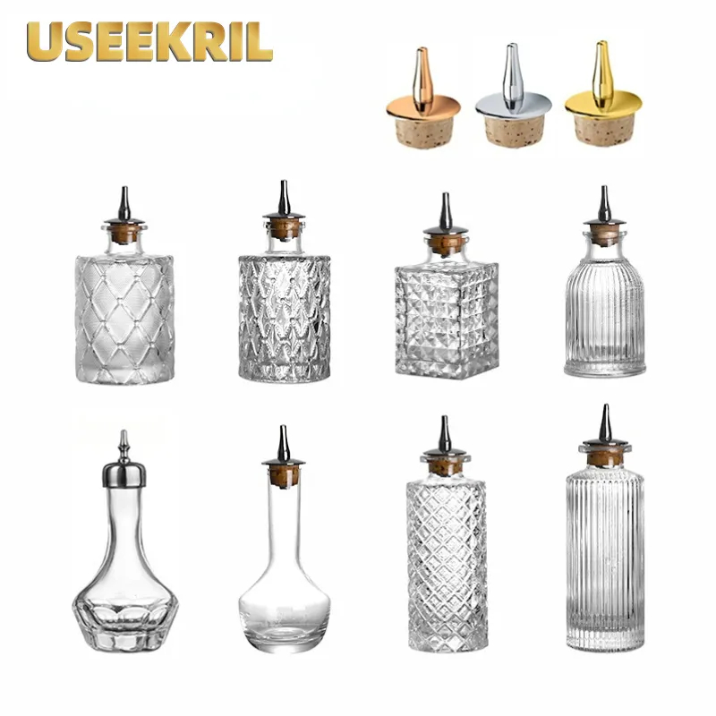 Cocktail Bitters Bottles With  - Bitters Bottle Set 评论和价格
