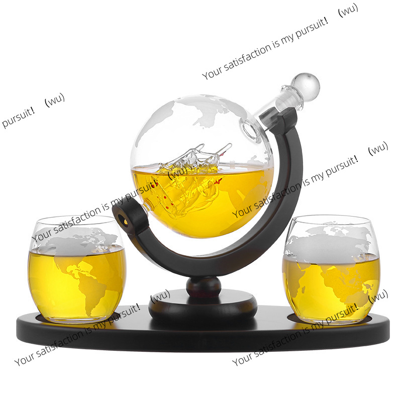 Whiskey Decanter Globe Set wit - Decanter Globe Set 评论和价格