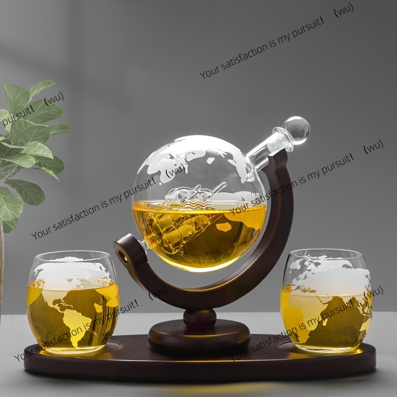 Whiskey Decanter Globe Set wit - Decanter Globe Set 评论和价格