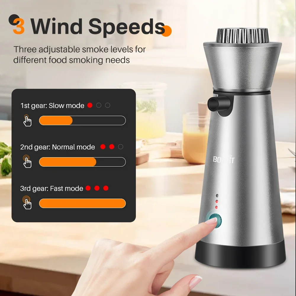 BORUiT Smoke Infuser Food Drin - Smoking Gun Kit 评论和价格