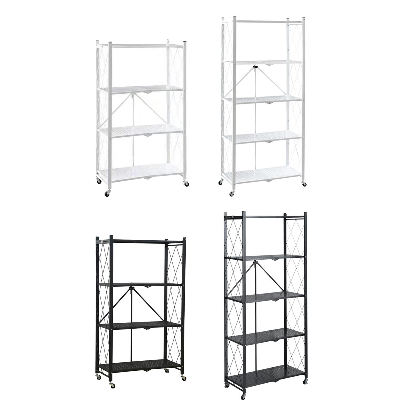 Foldable Bookshelf Book Case C - Home Bar Shelves 评论和价格