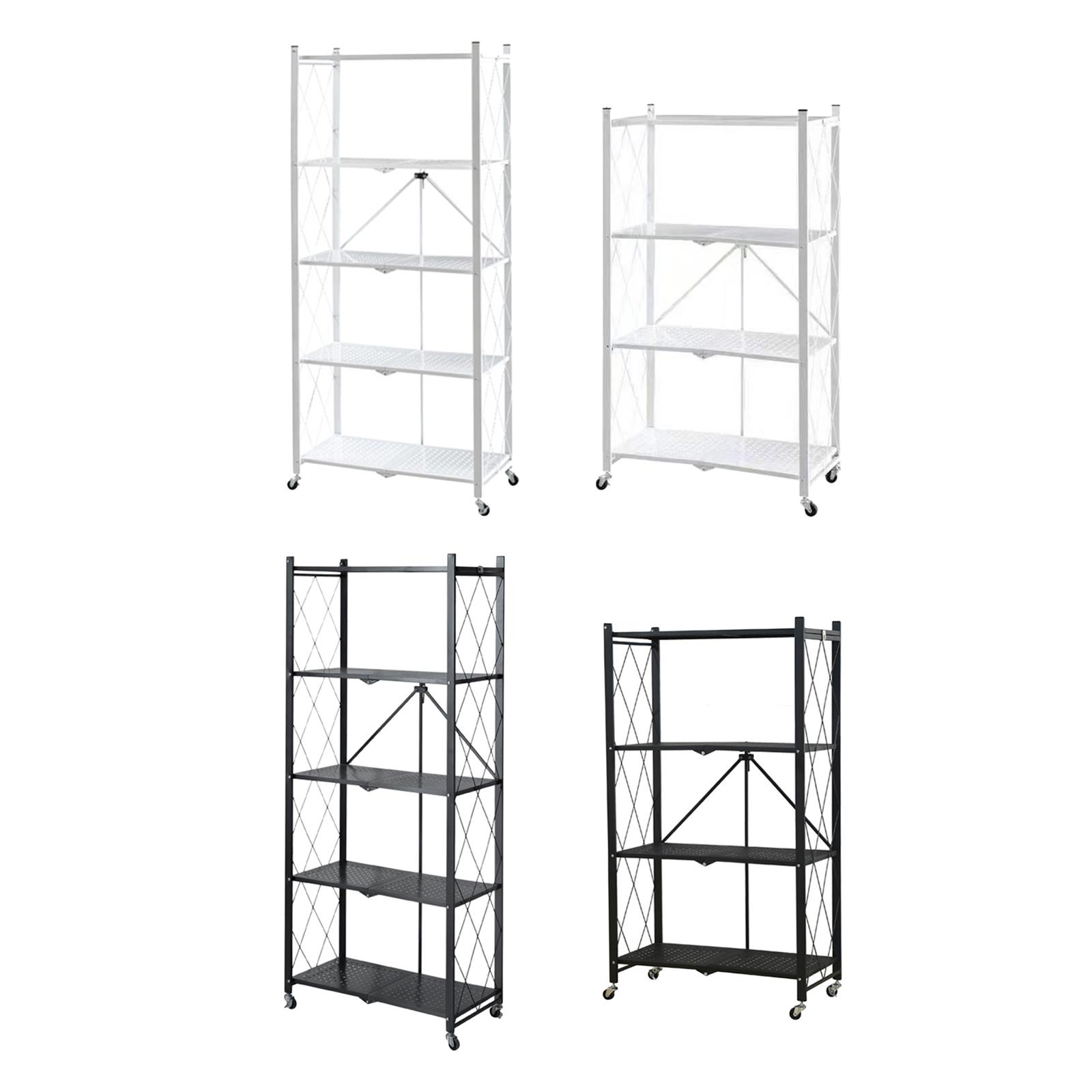 Foldable Bookshelf Book Case C - Home Bar Shelves 评论和价格