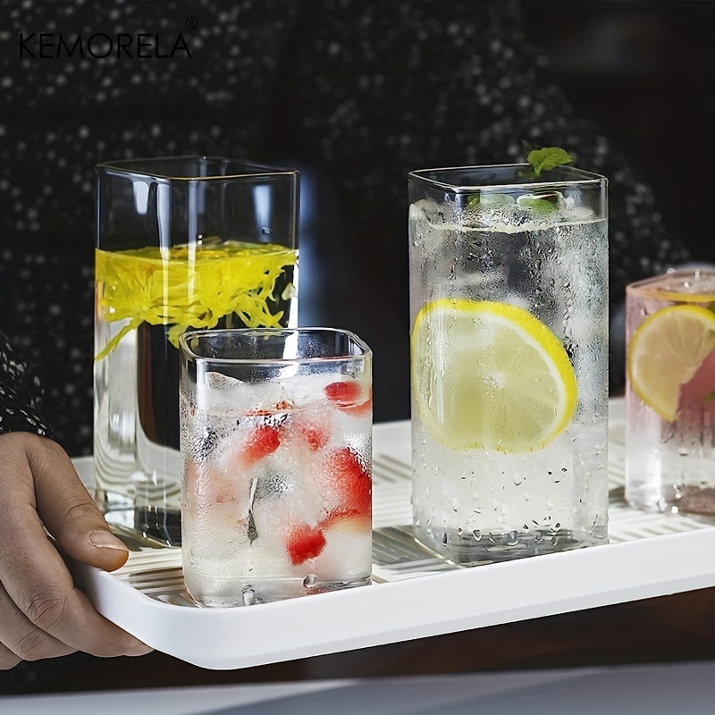 4PCS Drinking Glasses Cups 443 - Highball Glass Set 评论和价格