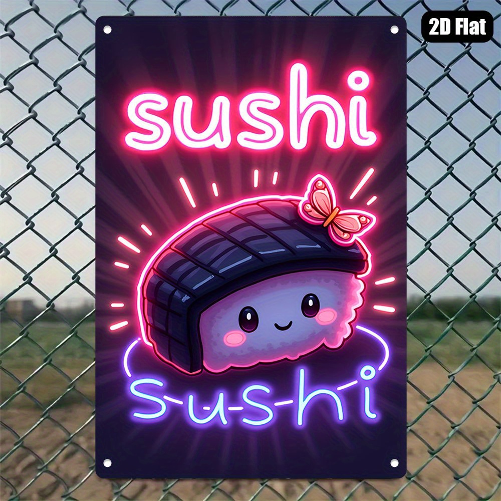 Vintage Metal Tin Sign, Neon‑S - Home Bar And Kitchen 评论和价格
