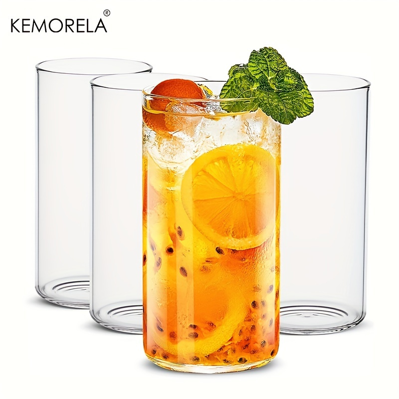 4PCS 560/440ML Drinking Glasse - Highball Glass Set 评论和价格