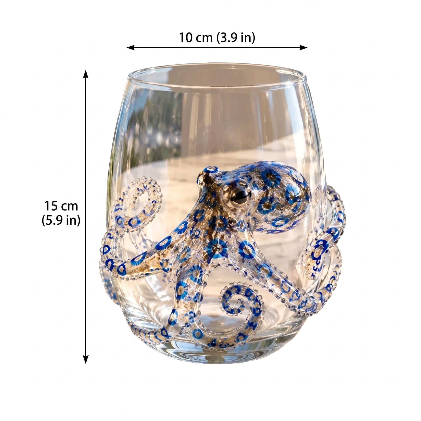 Artisanal Blue Ringed Octopus  - Home Bar Shelf 评论和价格