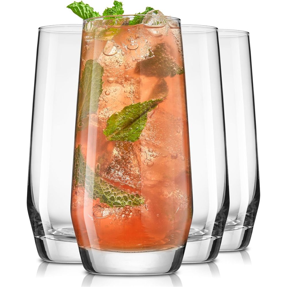 18.5 oz Highball Glasses Set,  - Highball Glass Set 评论和价格