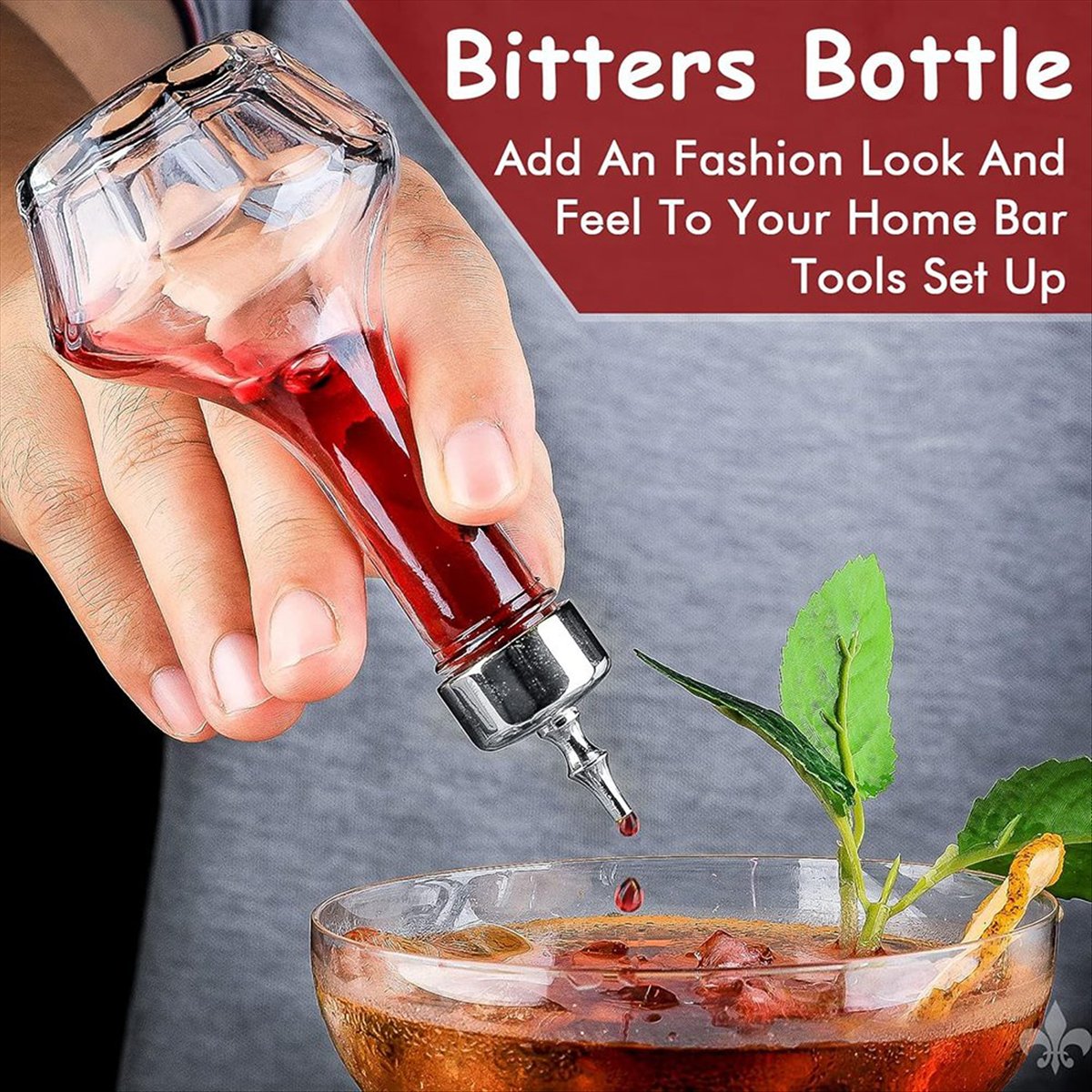 REST 6 PCS Bitters Bottle Set  - Bitters Bottle Set 评论和价格
