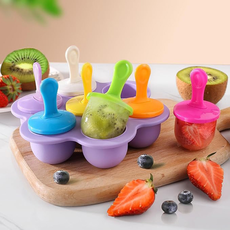 1pc 7 Holes DIY Ice Cream Pops - Ice Mold Sphere 评论和价格