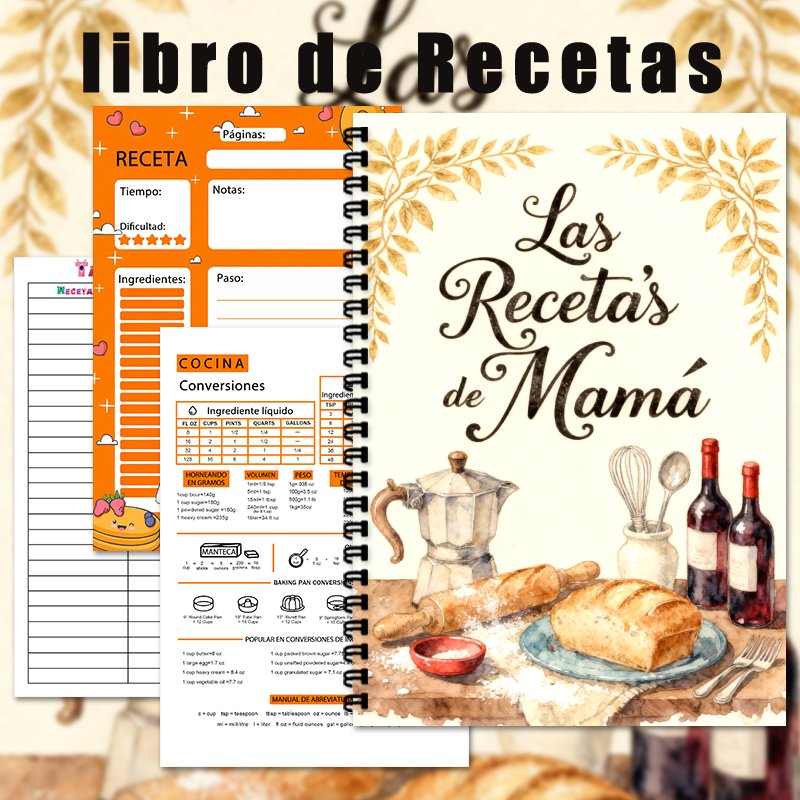 Español Recipe Notebook A5 Rec - Cocktail Recipe Book 评论和价格